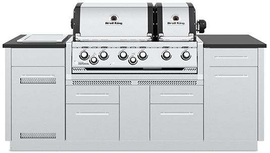 Broil King® Imperial™ S 690i 6-Burner Stainless Steel Built In Natural Gas Grill-0