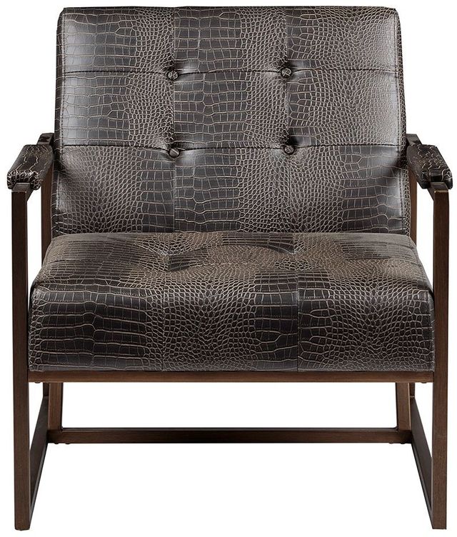 Olliix by INK+IVY Chocolate Waldorf Lounge Chair-0