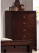Elements International London Dark Wood Chest-1