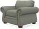 La-Z-Boy® Pembroke Premier Stone Stationary Chair with Nailhead Trim-4