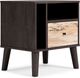 Signature Design by Ashley® Piperton 4-Piece Two-Tone Black/Brown Full Panel Platform Bed Set-3