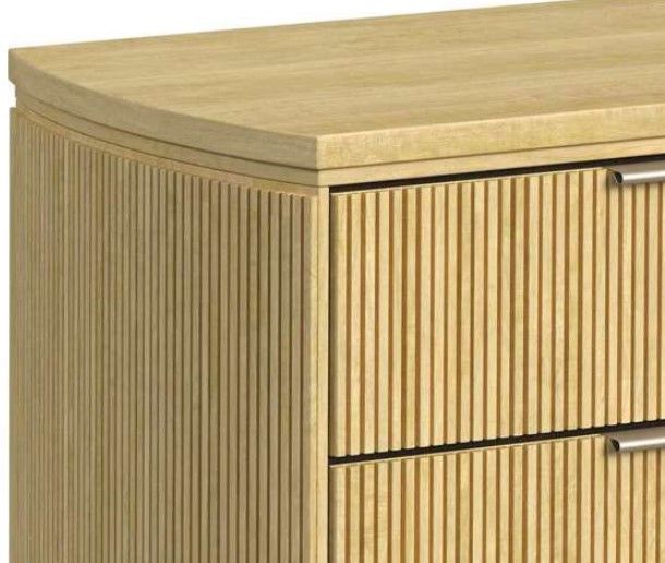 Elements International Sylvie Natural Dresser and Mirror Set in Natural-4