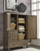 Kincaid Furniture Mill House Anvil Brown Randkin Door Chest-1