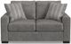 Charisma™ Theodore Chrome Loveseat-1