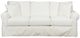 Fusion Furniture Sutton Snow 91" Slipcovered Sofa-0