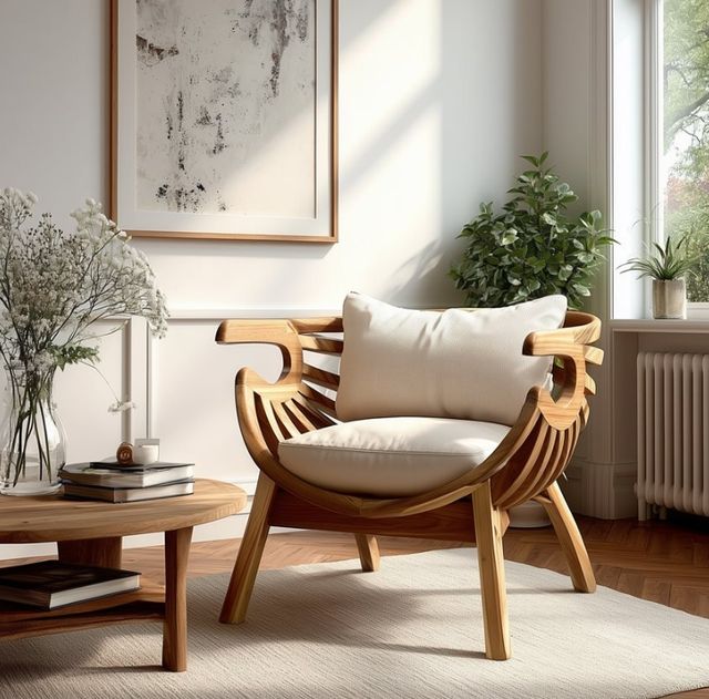 YHD Quatro Rustic Sandblast Armchair-2