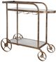 Uttermost® Carrinho Antique Brass Bar Cart-0