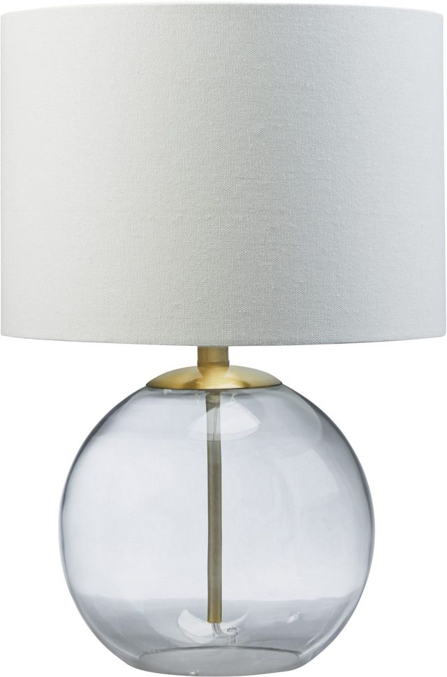 Lampe de table Samder, laiton/transparent, de Signature Design by Ashley®