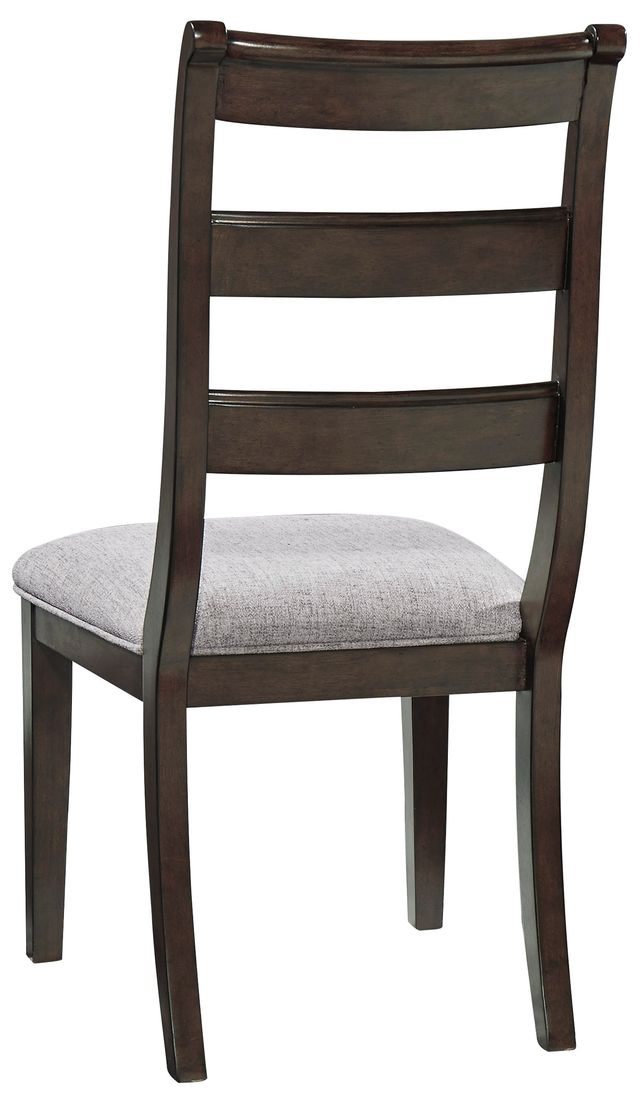 Signature Design by Ashley® Adinton Reddish Brown Upholstered Dining Side Chair-2