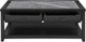 Steve Silver Co. Garvine Gray Coffee Table with Midnight Base-2