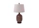 Nationwide Furniture Distributors Set of 2 28" Brown/Grey Polresin Lamps-1