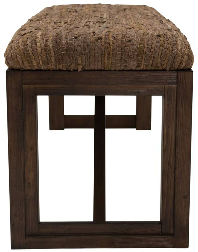 Michael Amini® Carrollton Rustic Ranch Bench-3