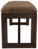 Michael Amini® Carrollton Rustic Ranch Bench-3