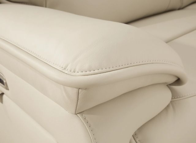 Signature Design by Ashley® Double Deal 2-Piece Almond Power Reclining Small Spaced Sectional-4
