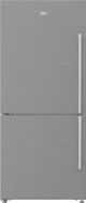Beko 30 in. 16.2 Cu. Ft. Fingerprint Free Stainless Steel Counter Depth Bottom Freezer Refrigerator-0