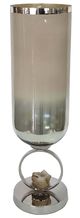 A & B Home Beige/Silver Vase-0