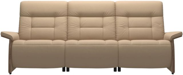 Stressless® by Ekornes® Customizable Mary Power Reclining Sofa with Wood Legs-1