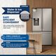 Sharp® 36 in. 28.9 Cu. Ft. Stainless Steel French Door Refrigerator-3