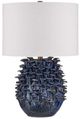 Currey & Company Maitake Dark Blue Table Lamp-0