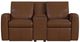 Flexsteel® Aria Sedona Leather Power Reclining Loveseat with Console-2