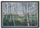 Stylecraft Dark Green/Green/Light Gray Wall Art-0
