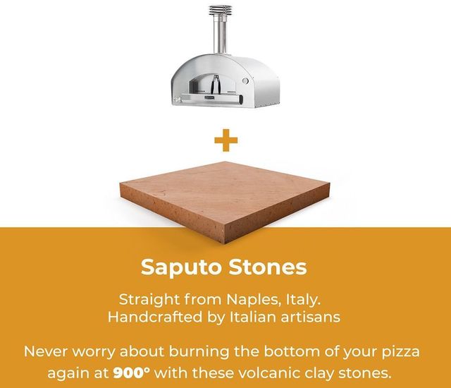 Fontana Forni Firenze 39" Stainless Steel Pizza Oven -2