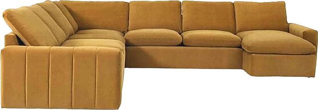 Palliser® Furniture Customizable Dawson 4-Piece Right-Arm Facing Sectional and Chaise-1