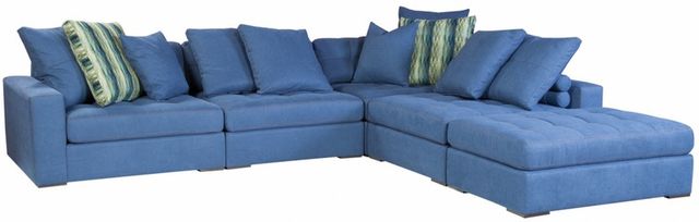 Jonathan Louis Noah 2 Piece Urbansuede Granite Sectional-1