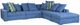 Jonathan Louis Noah 2 Piece Urbansuede Granite Sectional-1