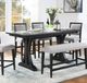 Winners Only® Yorktown Charcoal/Gray Bench-1