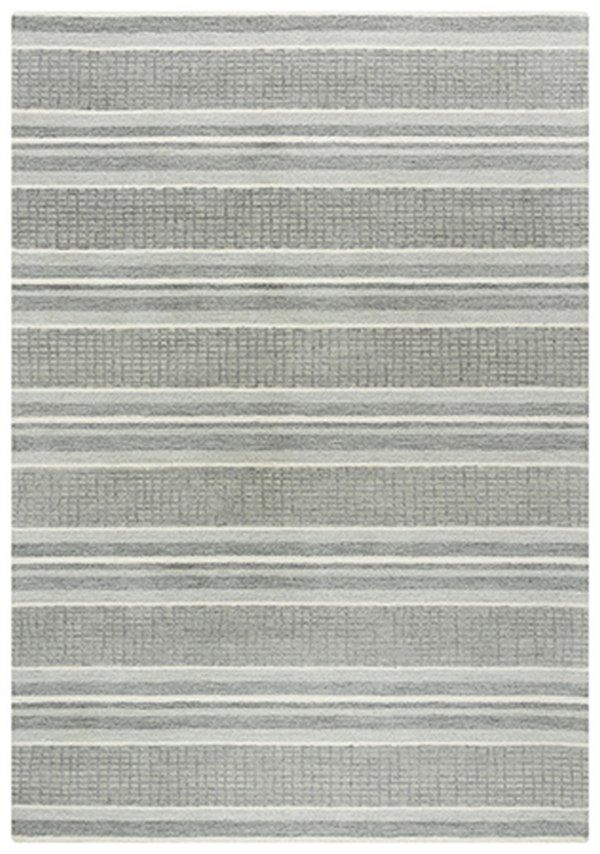 Rizzy Home Katana Gray 5'x8' Rectangular Rug-0