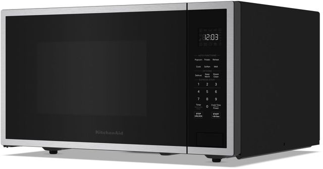 KitchenAid® 1.6 Cu. Ft. PrintShield™ Stainless Steel Countertop Microwave-3