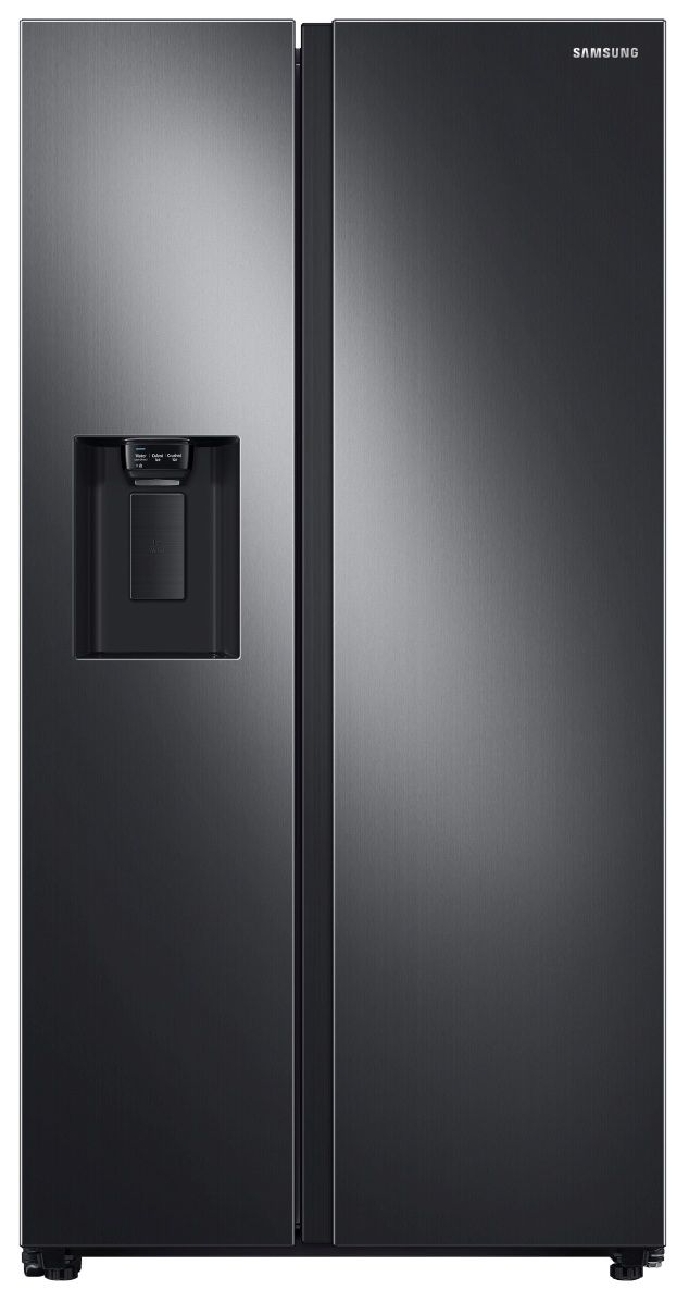 Samsung 36 in. 27.4 Cu. Ft. Fingerprint Resistant Black Stainless Steel Side-by-Side Refrigerator
