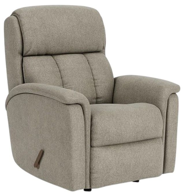 Flexsteel® Luna Silver Pebble Recliner-0