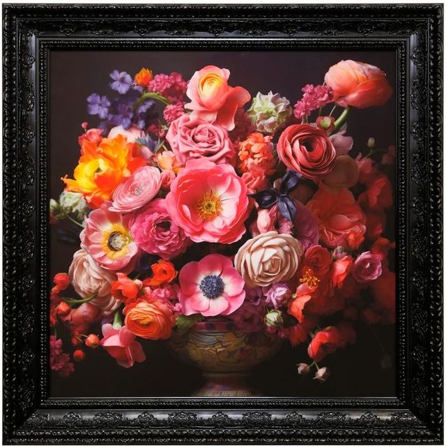 StyleCraft Floral in Vase Wall Art-0