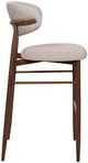 New Classic® Home Furnishings Royce Toast/Walnut Bar Stool-3