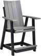 Nature's Best Furniture Customizable Contemporary Polyethylene Outdoor Counter Dining Chair-0