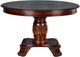 Steve Silver Co. Tournament 5-Piece Cherry/Gray Game Table Set-2