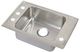 Elkay Lustertone® Classic Lustrous Satin Stainless Steel 25" x 17" x 5" 4-Hole Single Bowl Drop-in Classroom ADA Sink with Quick-Clip-0