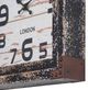 YHD TimeTrack Black/Brown/White Wall Clock-2