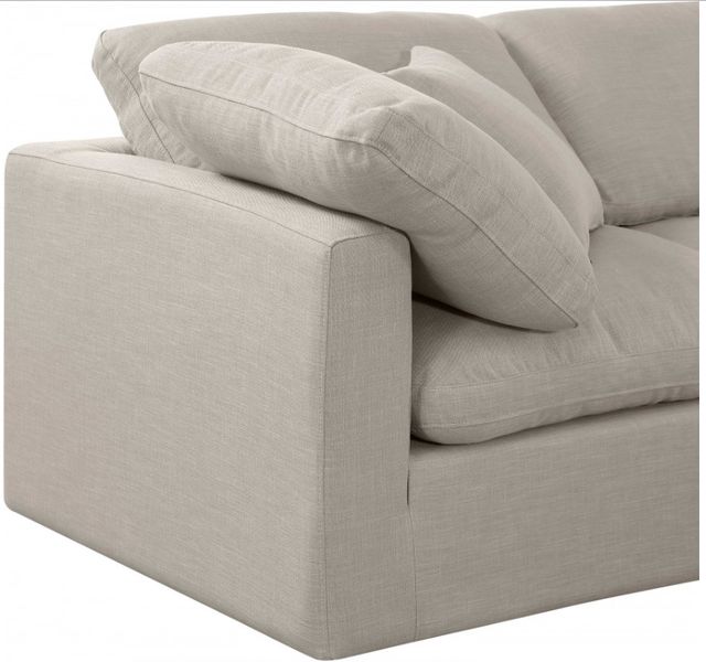 Meridian Furniture Indulge 5-Piece Beige Modular Sectional-3