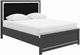 Signature Design by Ashley® Birmonton Black Queen Upholstered Panel Bed-0