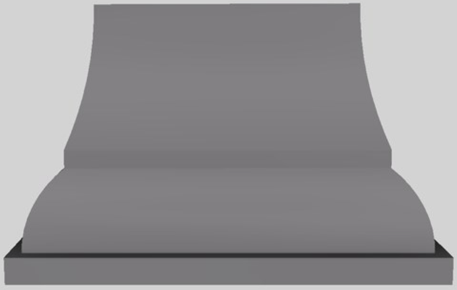Vent-A-Hood® Designer Series 48" Gunsmoke Island Range Hood-0