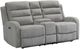 Elements International Avanti 3-Piece Whiskers Nature Grey Living Room Reclining Seating Set-2