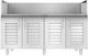 Kalamazoo™ Grill Head 54" Stainless Steel Base Cabinet with Louvered Doors-0