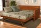 Kodiak Furniture Marisa Takara Rain/Weathered Brown Twin Daybed with Mattress and Pop Up -4