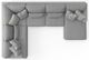 iAmerica Titus 3pc Chaise Sectional-1
