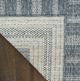Nourison Home™ Tulum Denim Geometric 5'x7' Area Rug-4