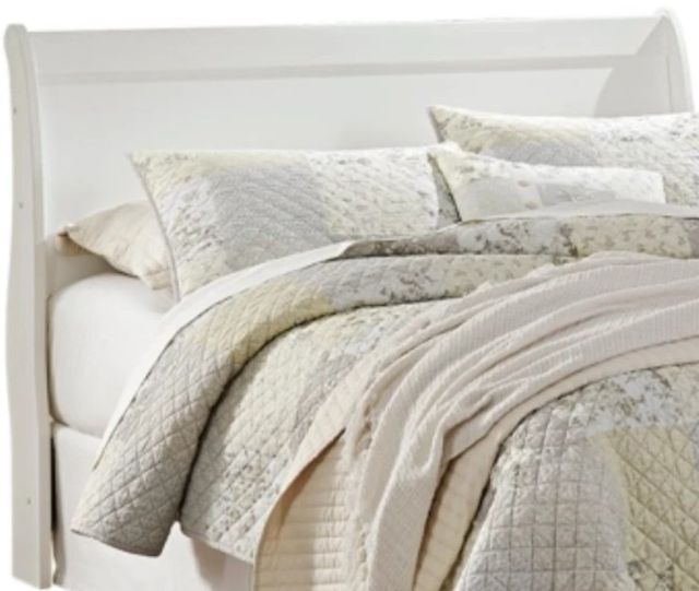 Signature Design by Ashley® Anarasia White Queen Sleigh Headboard-0