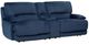 Steve Silver Co. Olsen 3-Piece Indigo Dual-Power Zero-Gravity Modular Reclining Console Loveseat-0